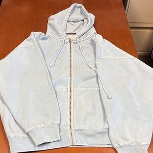 Brandy Melville Light Blue Hoodie